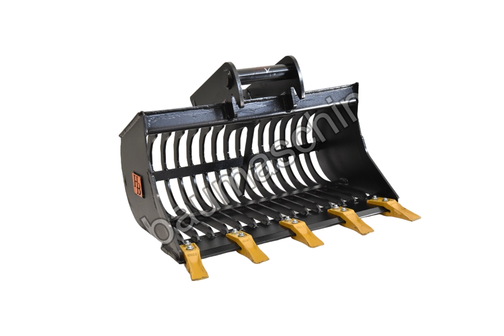 Sieblöffel MS01 – Hochwertige Anbaugeräte für präzise Siebarbeiten bei Heinz Baumaschinen