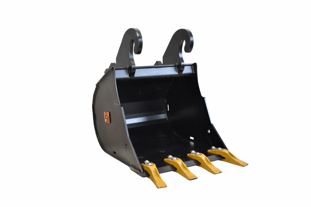 Tieflöffel CW10 für Baumaschinen, robust und langlebig, perfekt für schmale und breite Grabungen – kompatibel mit CW10-Aufnahme