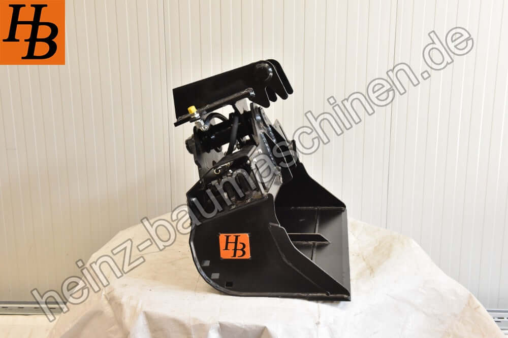 Grabenräumlöffel Schwenklöffel Hydraulisch 800mm MS01 SW01 QC01 KL1