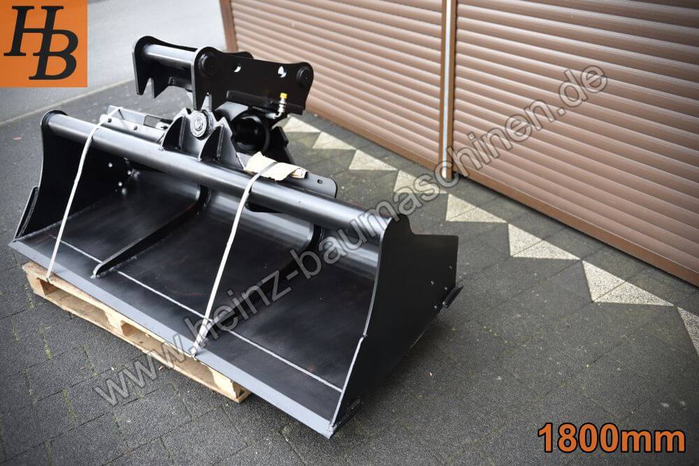 Grabenräumlöffel Schwenklöffel Hydraulisch 1600mm MS08 SW08 QC08 SY KL5