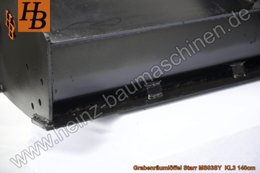 Grabenräumlöffel Grabenwanne Grabenschaufel Starr 1400mm MS03 SW03 QC03 SY KL3