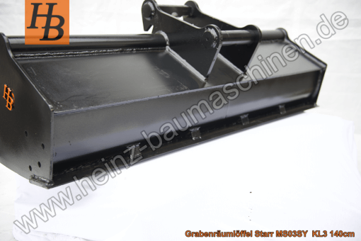 Grabenräumlöffel Grabenwanne Grabenschaufel Starr 1400mm MS03 SW03 QC03 SY KL3