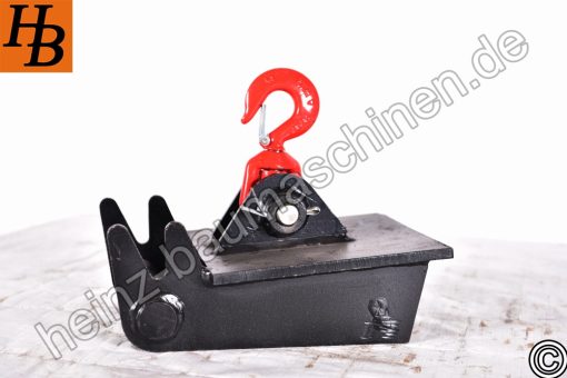 Adapterrahmen Grundplatte mit drehbarem Lasthaken bis 2t MS01 SW01 QC01