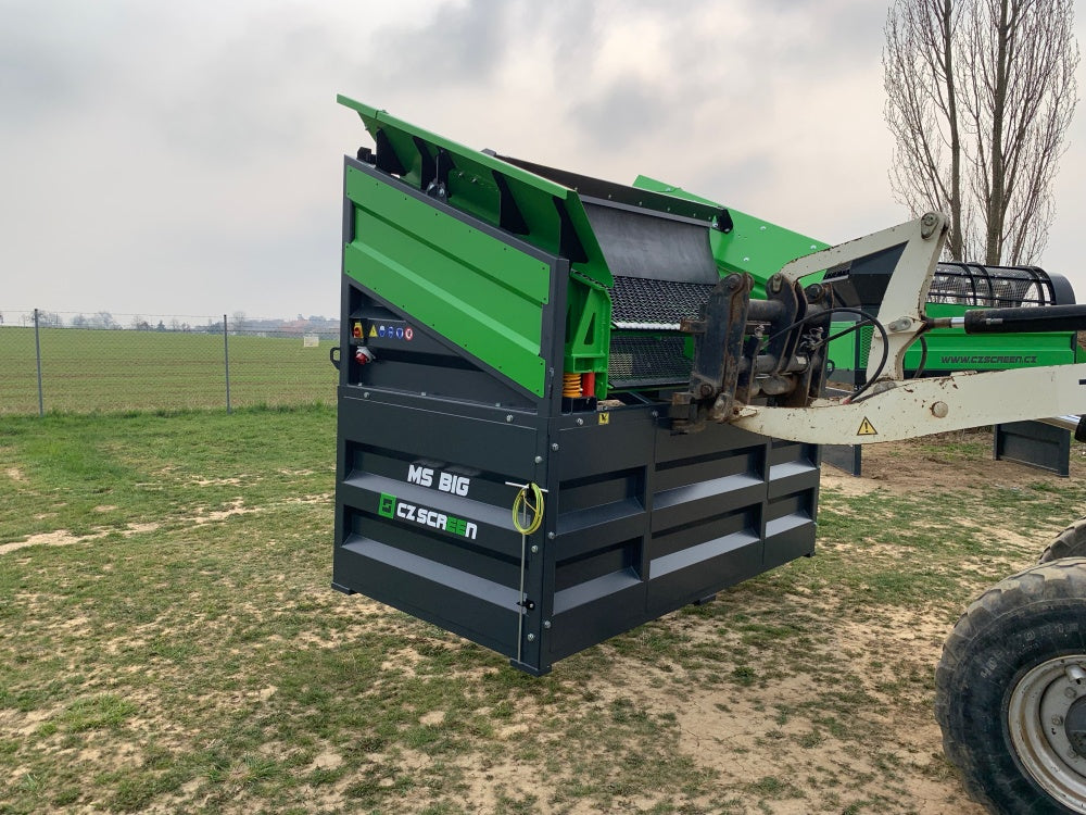 Siebanlage Flachdecksiebanlage 2-Deck-Siebmaschinen Rüttelsieb HBSA-BIG