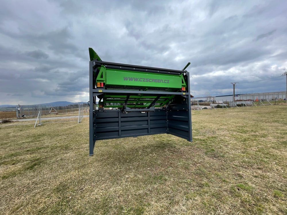 Siebanlage Flachdecksiebanlage 2-Deck-Siebmaschinen Rüttelsieb HBSA-GIGANT