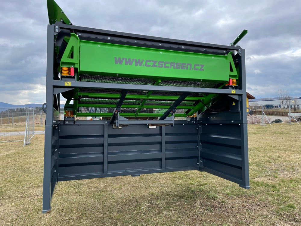 Siebanlage Flachdecksiebanlage 2-Deck-Siebmaschinen Rüttelsieb HBSA-GIGANT