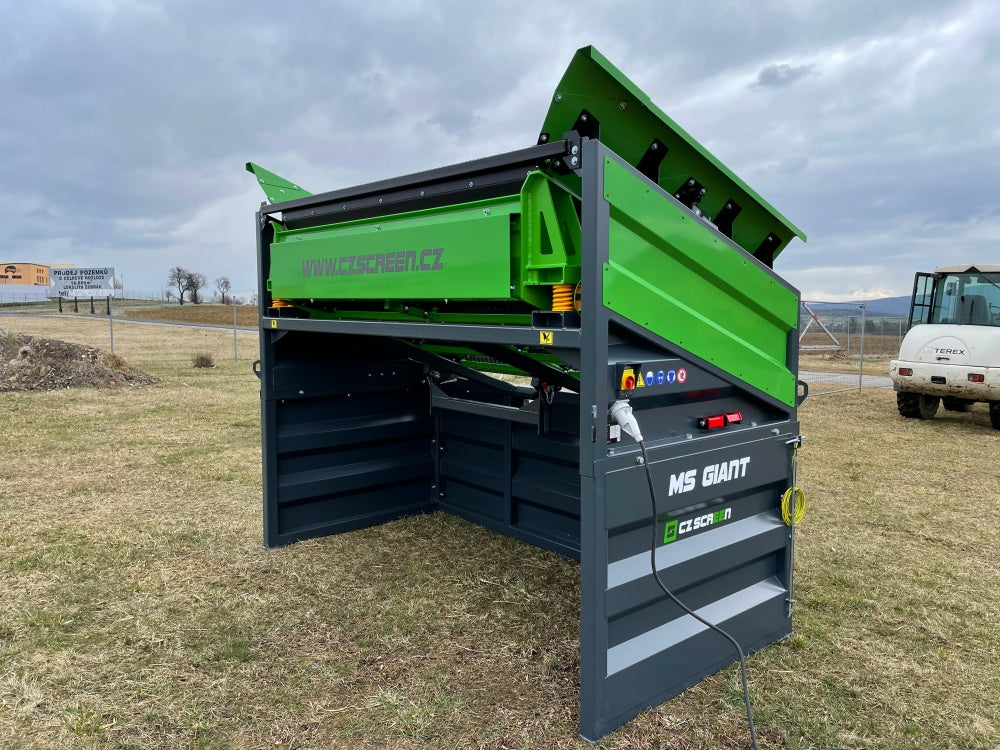 Siebanlage Flachdecksiebanlage 2-Deck-Siebmaschinen Rüttelsieb HBSA-GIGANT