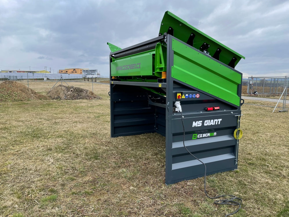 Siebanlage Flachdecksiebanlage 2-Deck-Siebmaschinen Rüttelsieb HBSA-GIGANT