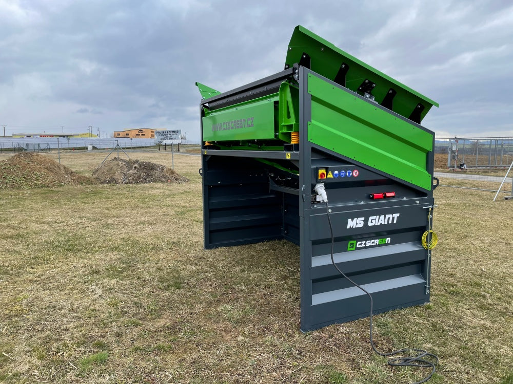 Siebanlage Flachdecksiebanlage 2-Deck-Siebmaschinen Rüttelsieb HBSA-GIGANT