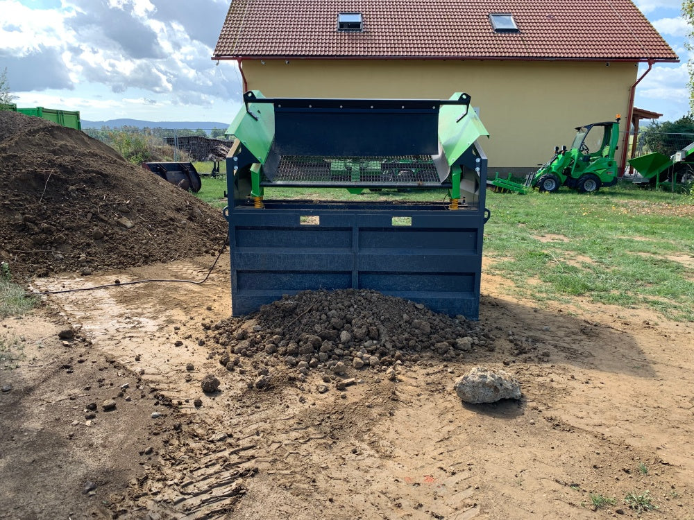 Mobile Siebanlage Flachdecksiebanlage Rüttelsieb HBSA-Micro