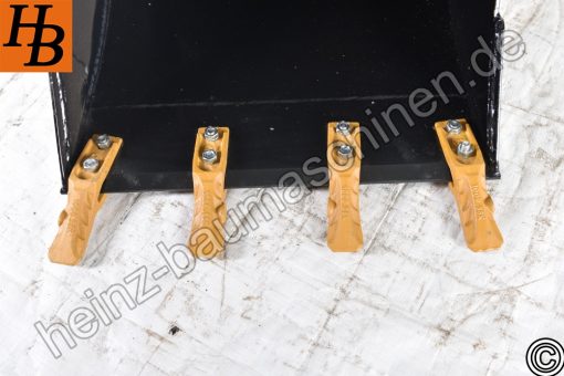 Tieflöffel Baggerlöffel Baggerschaufel 600mm MS03 SW03 QC03 KL2
