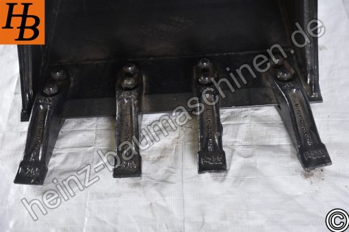 Tieflöffel Baggerlöffel Baggerschaufel 600mm MS03 SW03 QC03 SY KL3