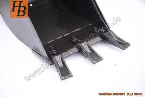 Tieflöffel Baggerlöffel Baggerschaufel 350mm MS03 SW03 QC03 SY KL2
