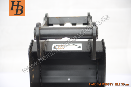 Tieflöffel Baggerlöffel Baggerschaufel 350mm MS03 SW03 QC03 SY KL2