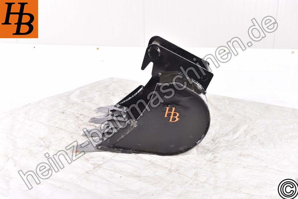 Tieflöffel Baggerlöffel Baggerschaufel 500mm MS01 SW01 QC01 KL1