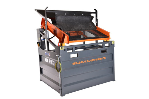 Flachdecksiebanlage – für präzises Sieben und Rütteln – Anbaugeräte für spezielle Einsätze