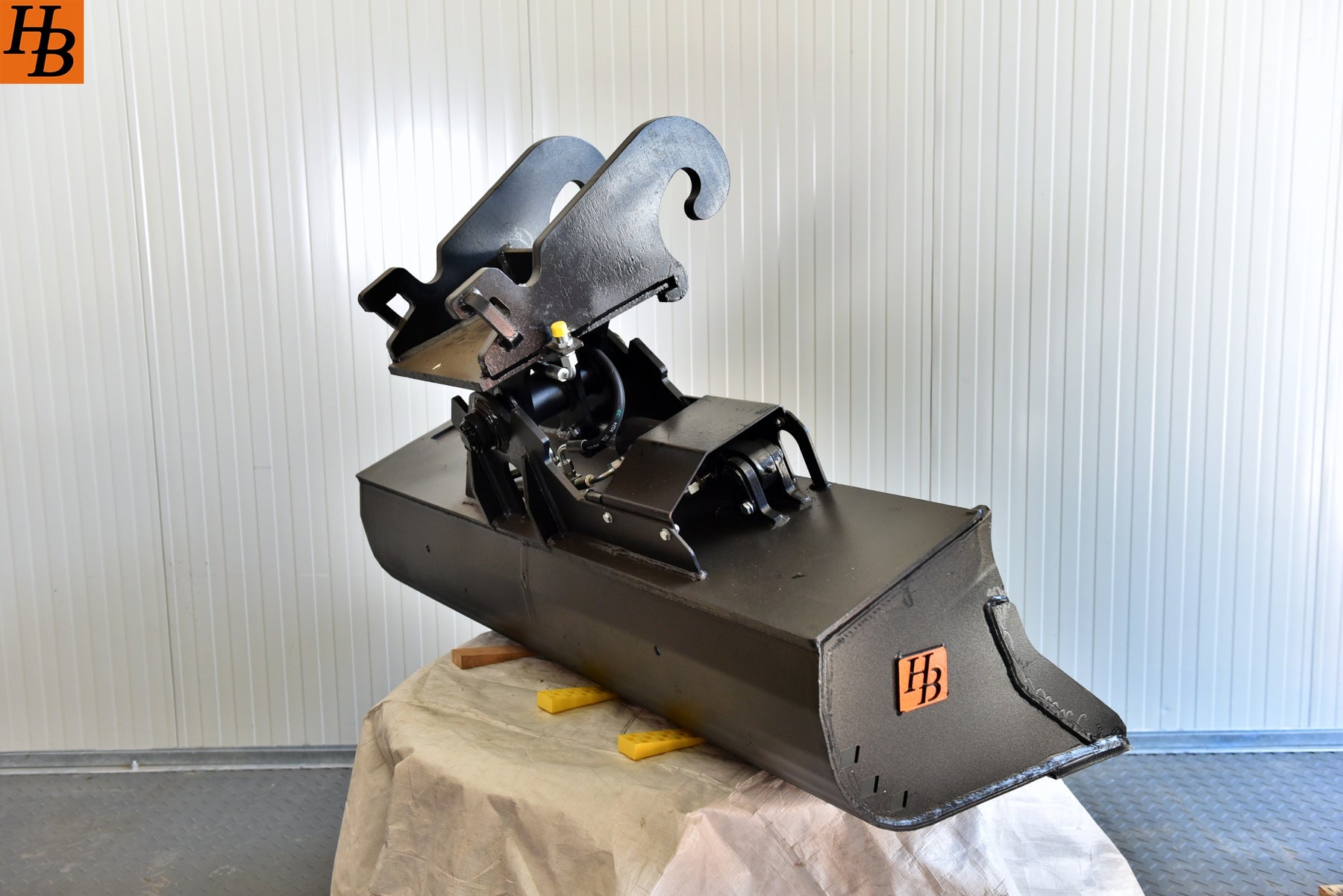 Grabenräumlöffel Hydraulisch 1500mm 150cm CW10 Verachtert KL3