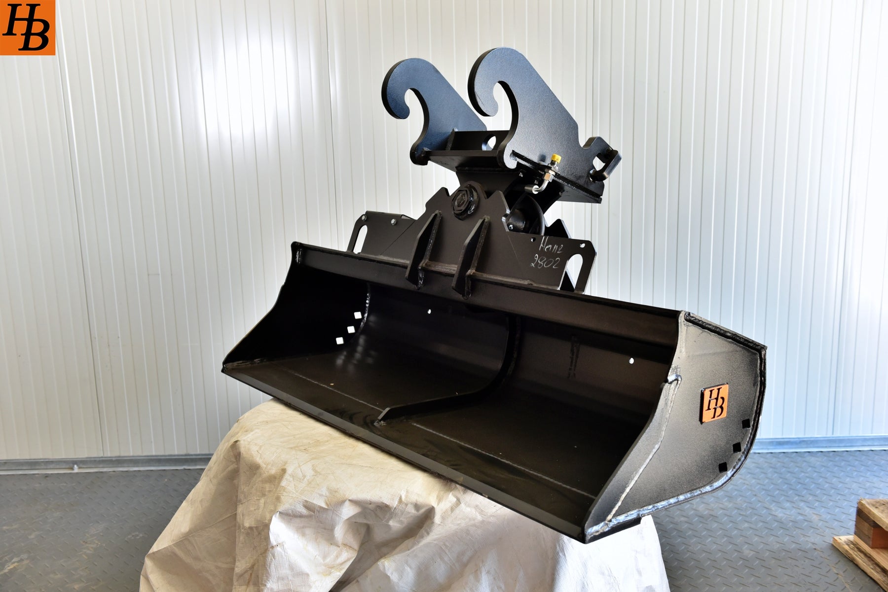 Grabenräumlöffel Hydraulisch 1500mm 150cm CW10 Verachtert KL3