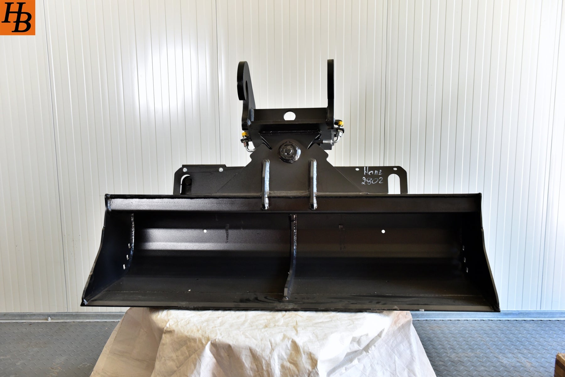 Grabenräumlöffel Hydraulisch 1500mm 150cm CW10 Verachtert KL3