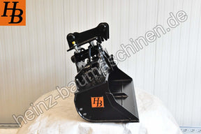 Grabenräumlöffel Schwenklöffel Hydraulisch 1000mm MS01 SW01 QC01 SY KL1