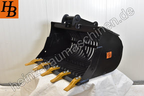 Sieblöffel 1000 mm - MS03SY | Effizienter Sortier- und Gitterlöffel für Baumaschinen