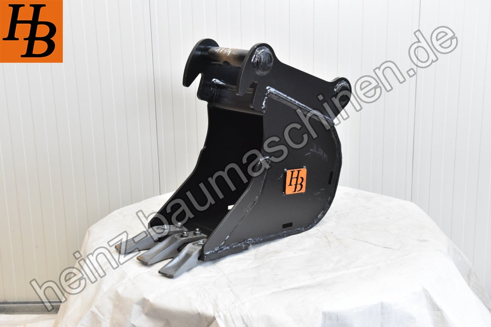 Tieflöffel 250mm 25cm MS03SY KL2 | Robuster Baggerlöffel für Bauarbeiten