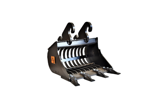 Sieblöffel 500mm CW05 KL1 – Bagger 1-2t – Produktbild Freisteller