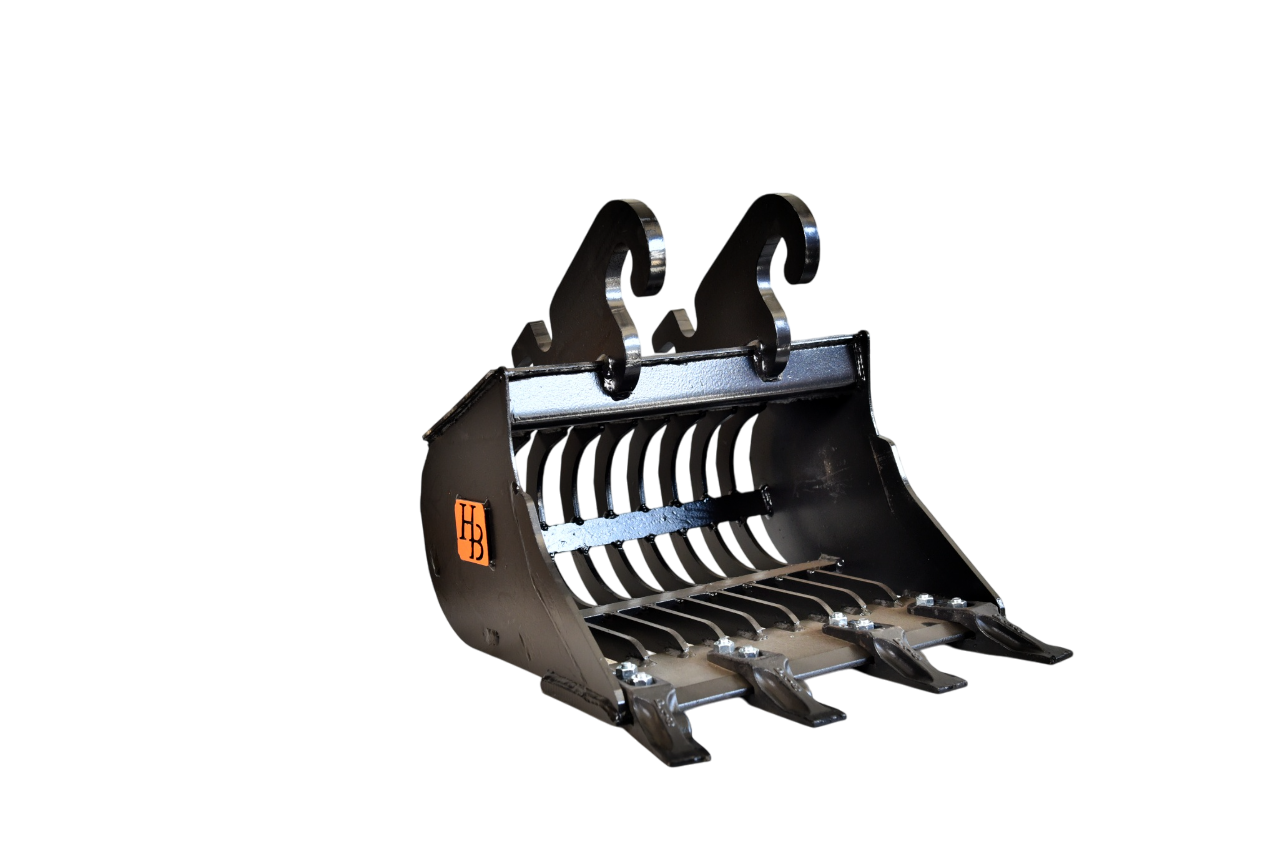 Sieblöffel 500mm CW05 KL1 – Bagger 1-2t – Produktbild Freisteller