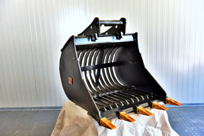 Sieblöffel 800 mm - MS08SY | Effizienter Sortier- und Gitterlöffel für Baumaschinen
