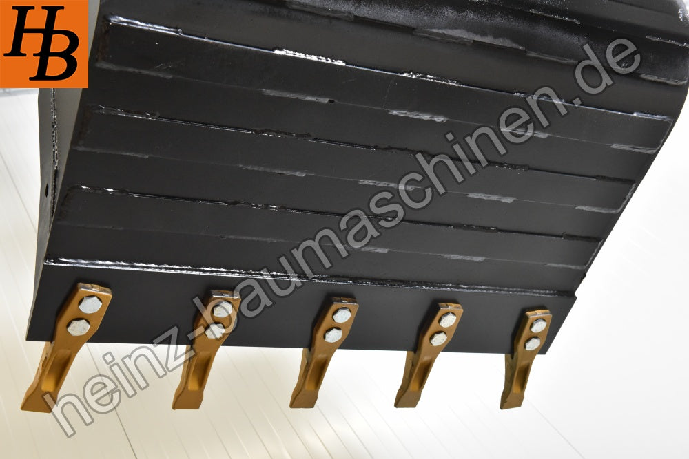 Tieflöffel 1000mm 100cm MS03 KL3 | Robuster Baggerlöffel für Bauarbeiten