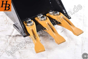 Tieflöffel 350mm 35cm MS03SY KL3 | Robuster Baggerlöffel für Bauarbeiten