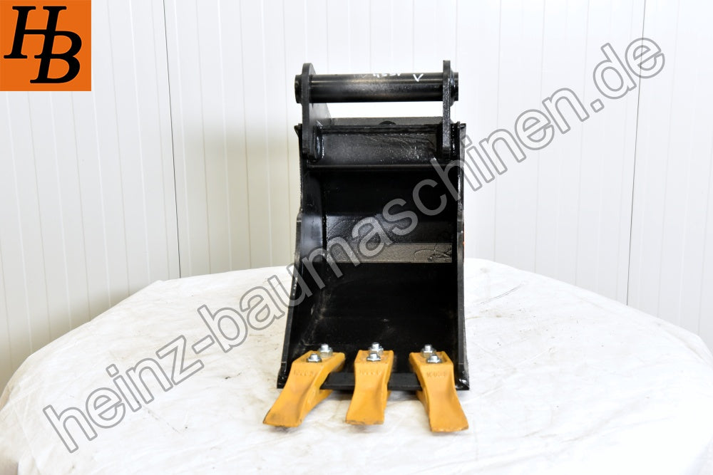 Tieflöffel Baggerlöffel Baggerschaufel 250mm MS01 SW01 QC01 KL1