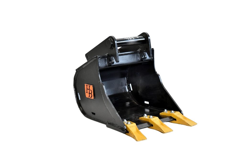 Tieflöffel 350mm 35cm MS01 KL1 | Robuster Baggerlöffel für Bauarbeiten