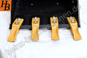 Tieflöffel 450mm 45cm MS01 KL1 | Robuster Baggerlöffel für Bauarbeiten