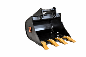 Tieflöffel Baggerlöffel Baggerschaufel 450mm MS01 SW01 QC01 KL1