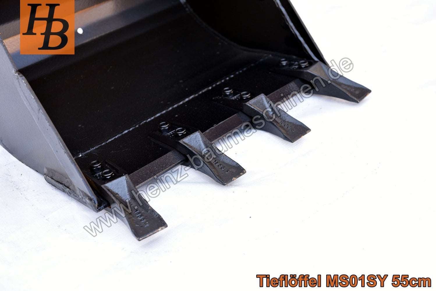 Tieflöffel Baggerlöffel Baggerschaufel 550mm MS01 SW01 QC01 SY KL1