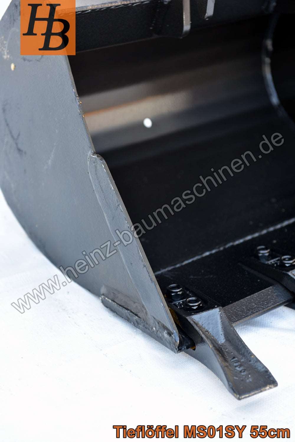 Tieflöffel Baggerlöffel Baggerschaufel 550mm MS01 SW01 QC01 SY KL1