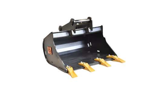 Tieflöffel 600mm 60cm MS01SY KL1 | Robuster Baggerlöffel für Bauarbeiten