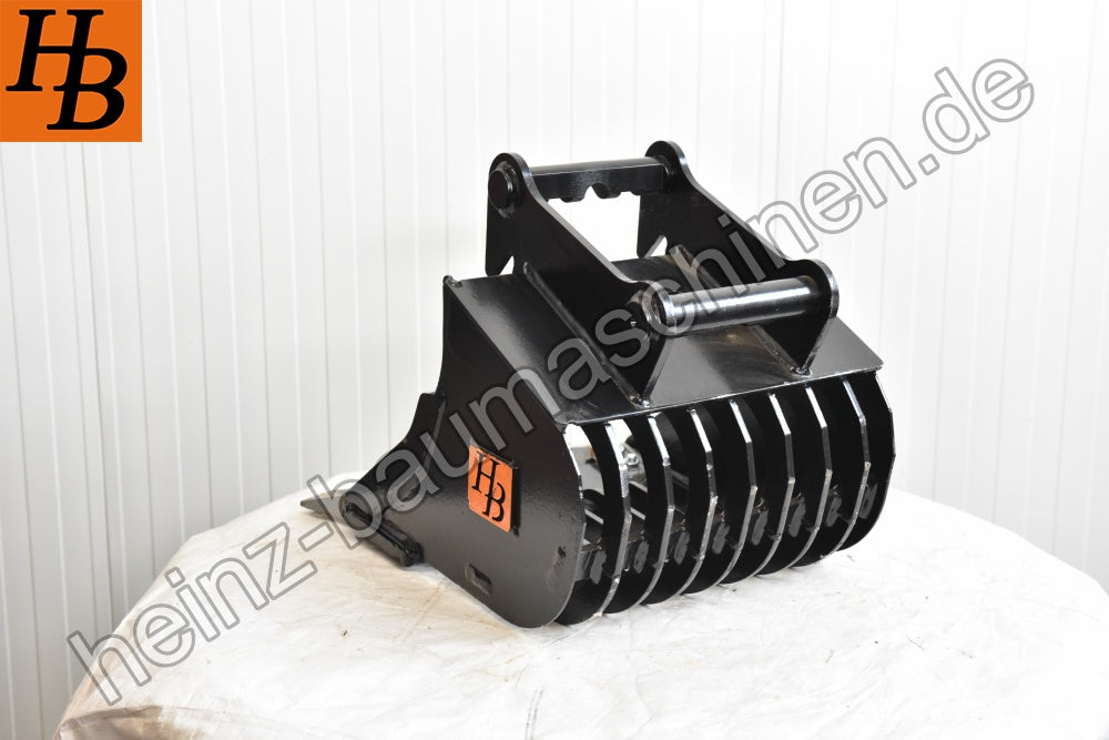 Sieblöffel 400 mm - MS01SY | Effizienter Sortier- und Gitterlöffel für Baumaschinen