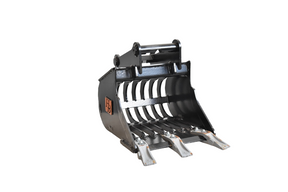 Sieblöffel 400 mm - MS01SY | Effizienter Sortier- und Gitterlöffel für Baumaschinen