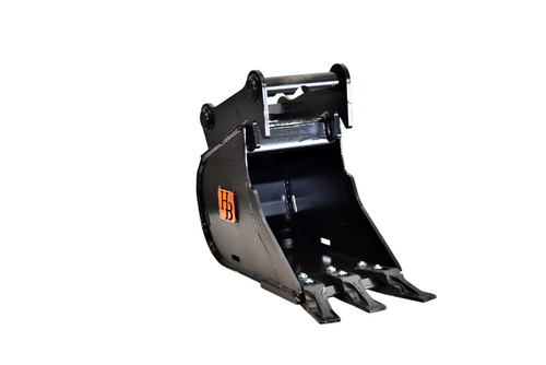 Tieflöffel 250mm 25cm MS01SY KL1 | Robuster Baggerlöffel für Bauarbeiten