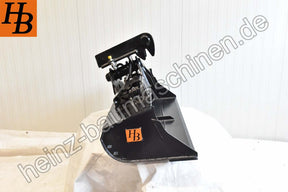 Grabenräumlöffel Schwenklöffel Hydraulisch 1200mm MS03 SW03 QC03 KL2