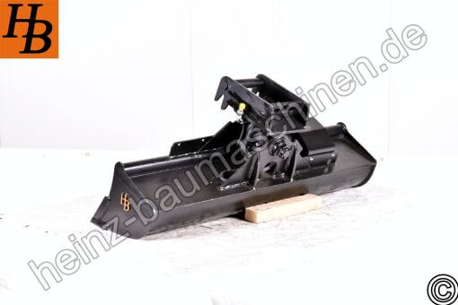 Grabenräumlöffel Schwenklöffel Hydraulisch 1200mm MS01 SW01 QC01 KL1