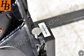 Palettengabel MS01 SW01 QC01 bis 2,5t Gabelträger Minibagger Mobilbagger