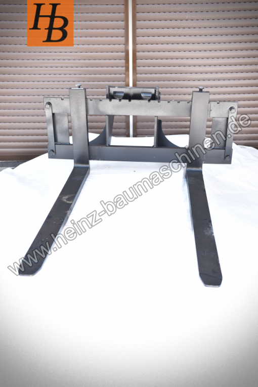 Palettengabel MS08 bis 2,5t – Perfekt für Minibagger & Mobilbagger
