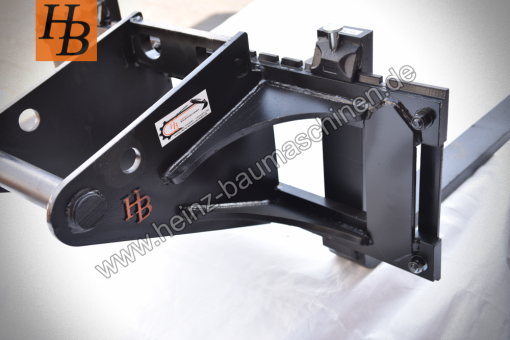 Palettengabel MS08 SW08 QC08 bis 2,5t Gabelträger Minibagger Mobilbagger