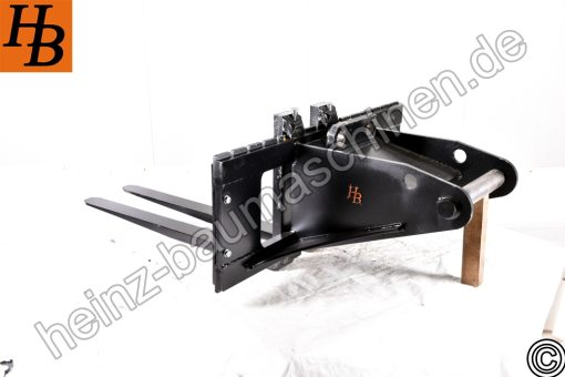 Palettengabel MS10 SW10 bis 3,5t Gabelträger Minibagger Mobilbagger