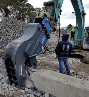 Pulverisierer FP22 für Bagger Minibagger 16 bis 25 to