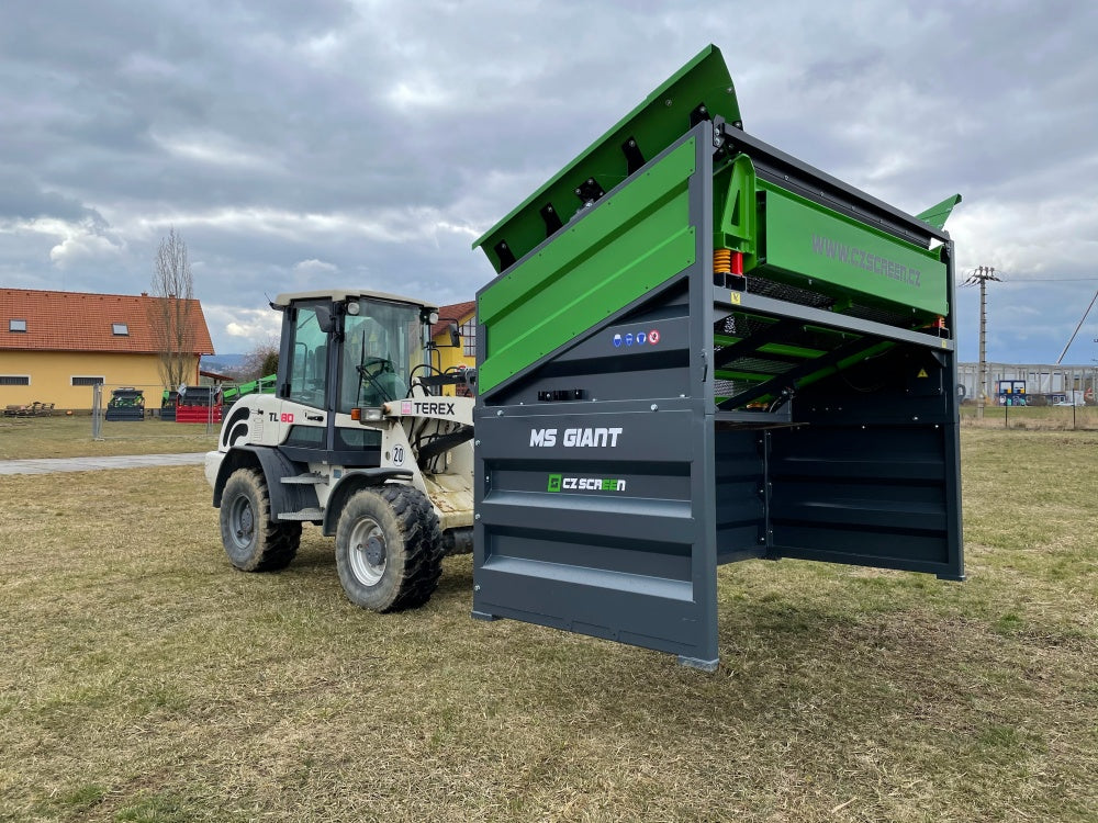 Siebanlage Flachdecksiebanlage 2-Deck-Siebmaschinen Rüttelsieb HBSA-GIGANT