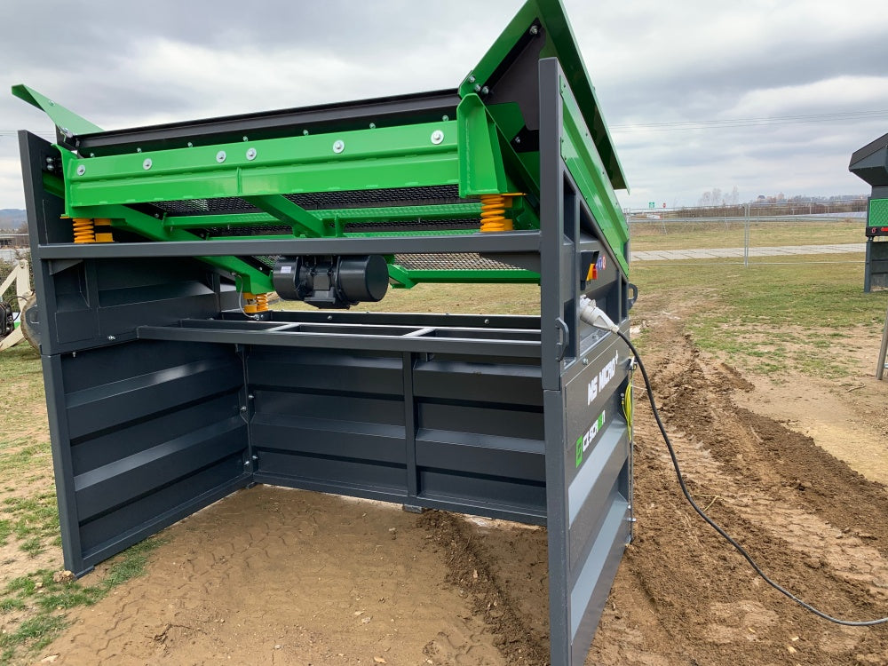 Mobile Siebanlage Flachdecksiebanlage Rüttelsieb HBSA-Micro+